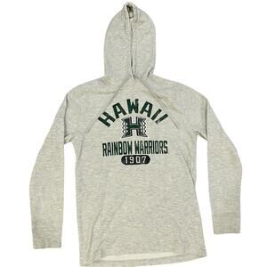 Champion Hawaii Rainbow Warriors Pullover Hoodie Heather Gray Men’s M
